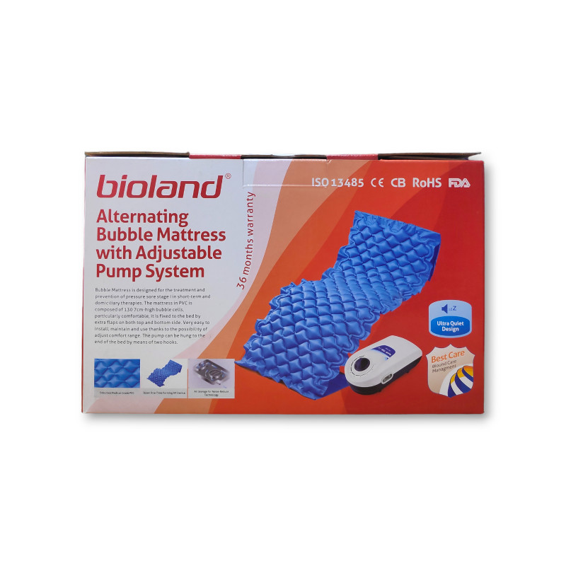 Bioland Alternating Bubble Mattress with Adjustable Pump