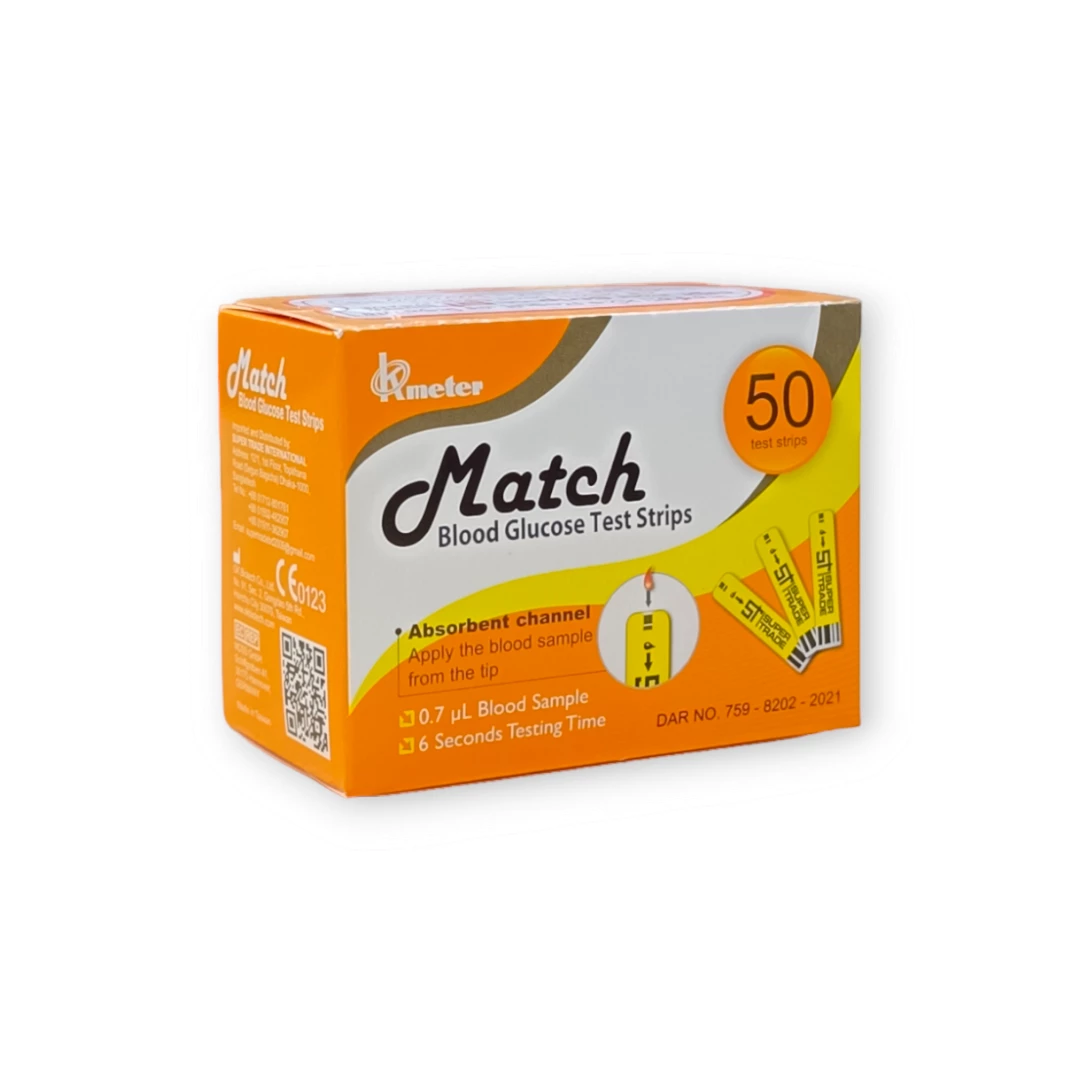 OK Meter Match Blood Glucose Test Strips